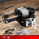 12V Wireless Electric Winch Remote with Steel Cable