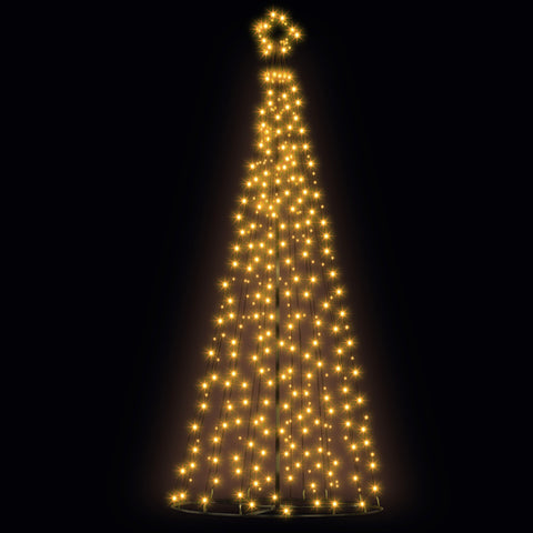 Jingle Jollys Solar Christmas Tree 3.6M LED Xmas Tree 8 Light Modes